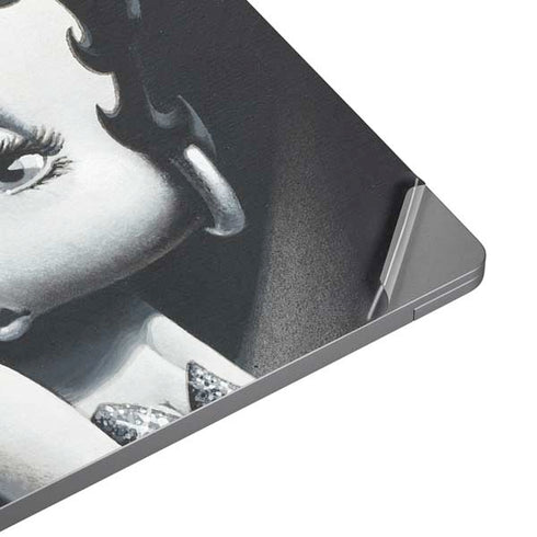 Betty Boop Black and White Universal Laptop 11in (8.8 x 6.2in) Skin